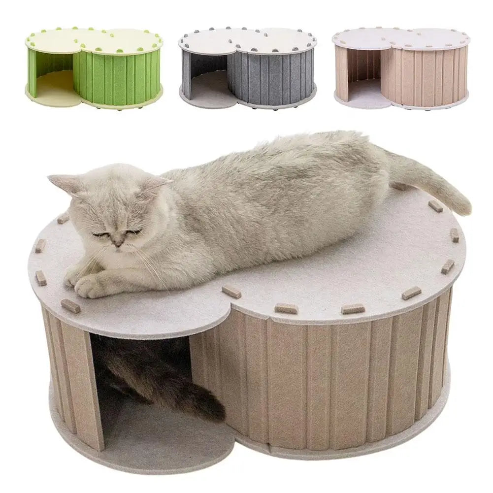 BurrowNest Cat Tunnel Bed