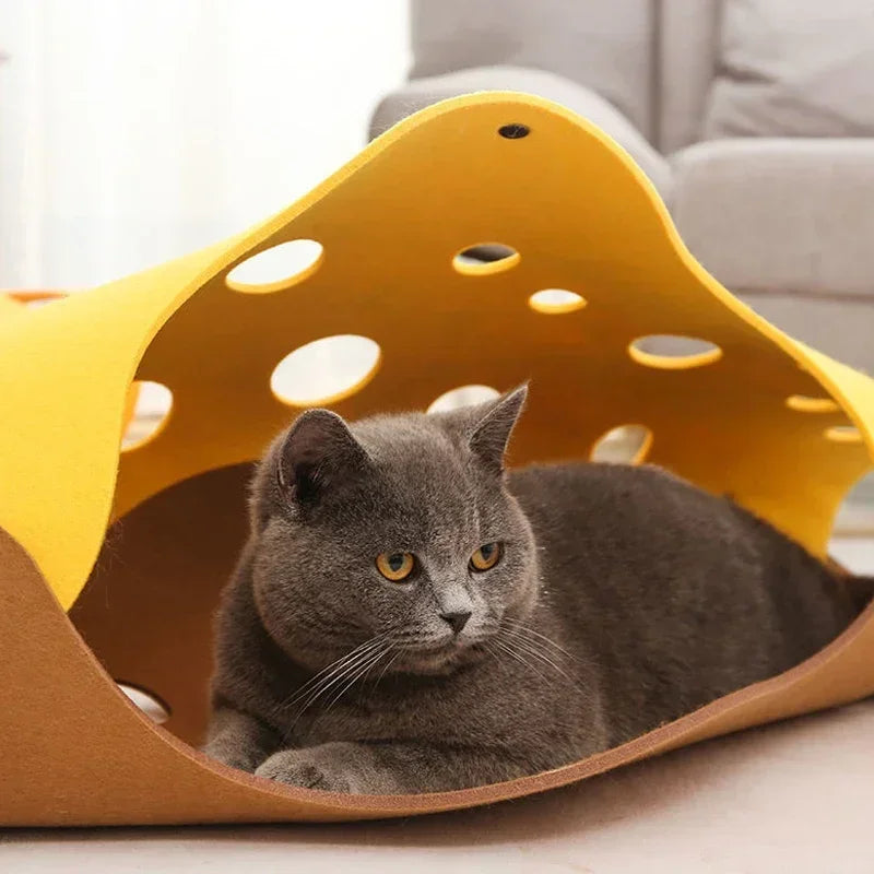 FeltFusion Cat Tunnel – Modular Fun, Cozy Adventures