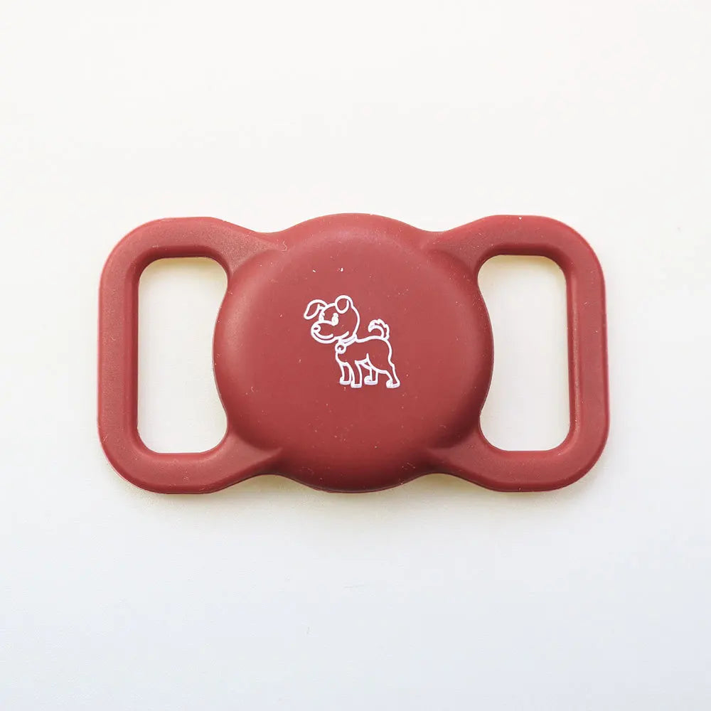 GlowPaw Silicone AirTag Holder for Cat & Dog Collars
