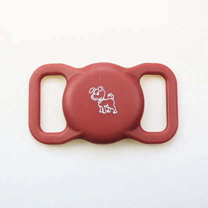 GlowPaw Silicone AirTag Holder for Cat & Dog Collars