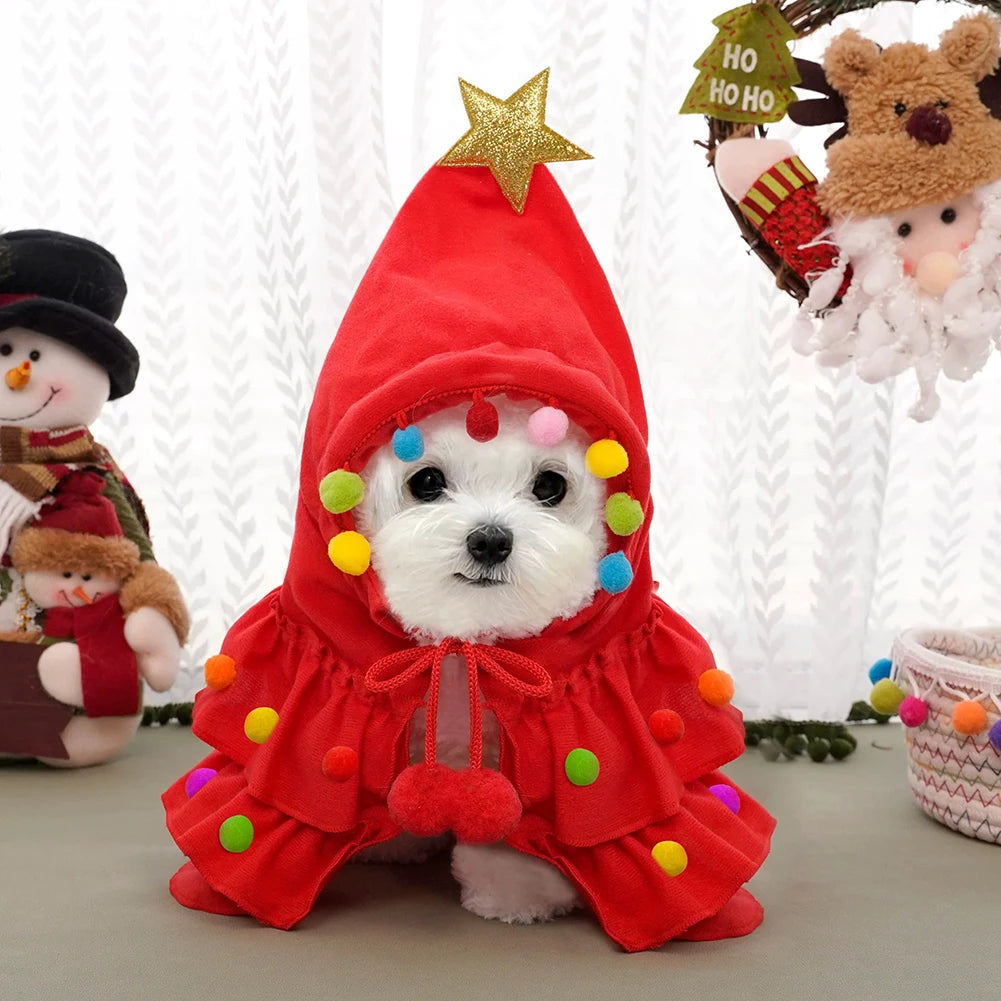 TreeTopper – Christmas Tree Pet Cape 🎄🐾
