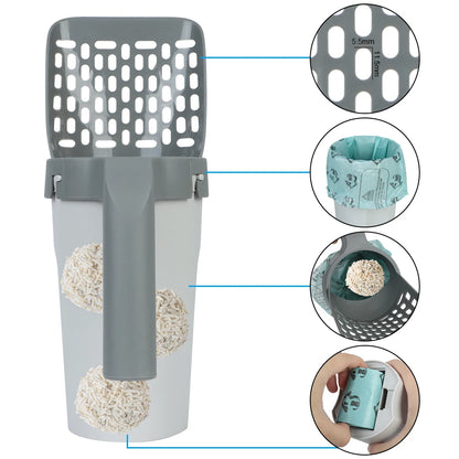 Self-Cleaning Cat Litter Scoop