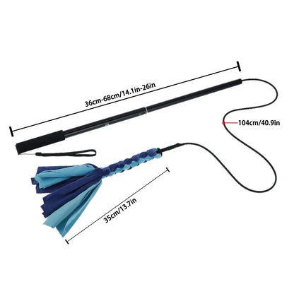 ChaseFlex – Retractable Flirt Pole & Interactive Dog Training Toy