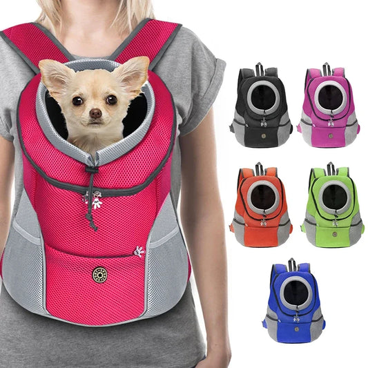 FrontPaws – Breathable Pet Carrier Backpack 🎒🐕