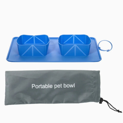 PawTrail Travel Feeding Set