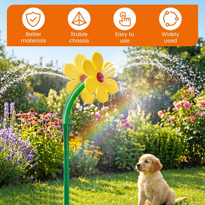 Crazy Daisy Dancing Garden Sprinkler