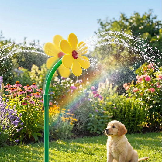 Crazy Daisy Dancing Dog Sprinkler
