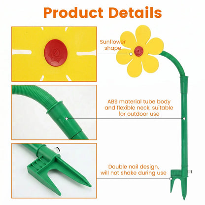 Crazy Daisy Dancing Garden Sprinkler