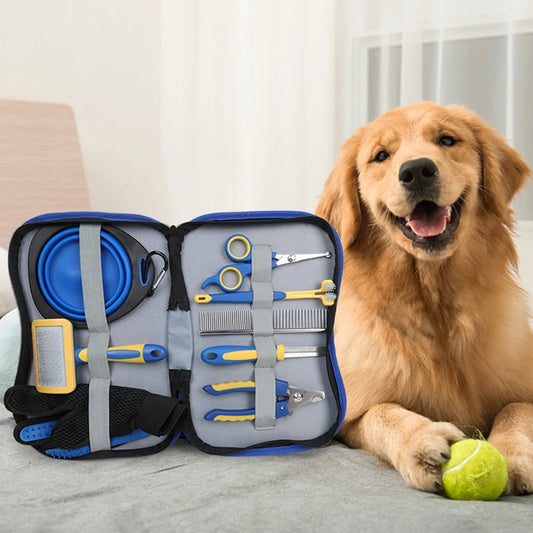 8-in-1 Pet Grooming Kit – Complete Dog & Cat Care Set