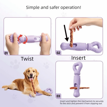 TwistChew Interactive Dog Chew Toy