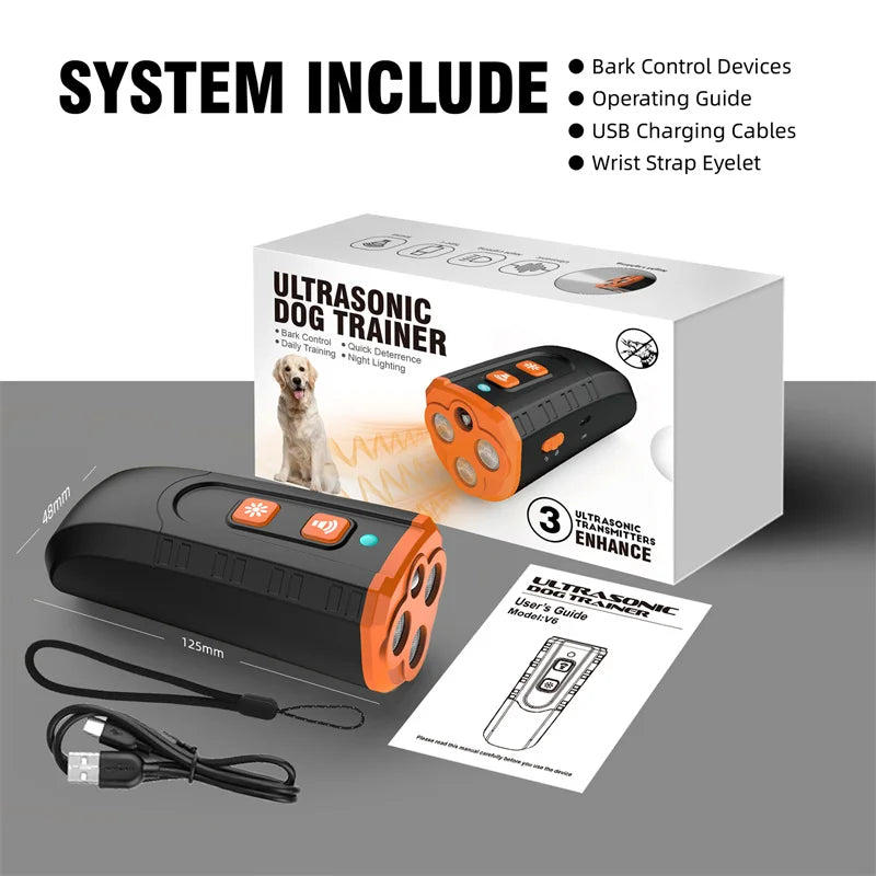 QuietGuard Rechargeable Ultrasonic Dog Deterrent