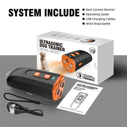 QuietGuard Rechargeable Ultrasonic Dog Deterrent
