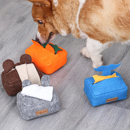 Interactive Snuffle Puzzle Toy – Treat Dispenser & Nosework Training Toy