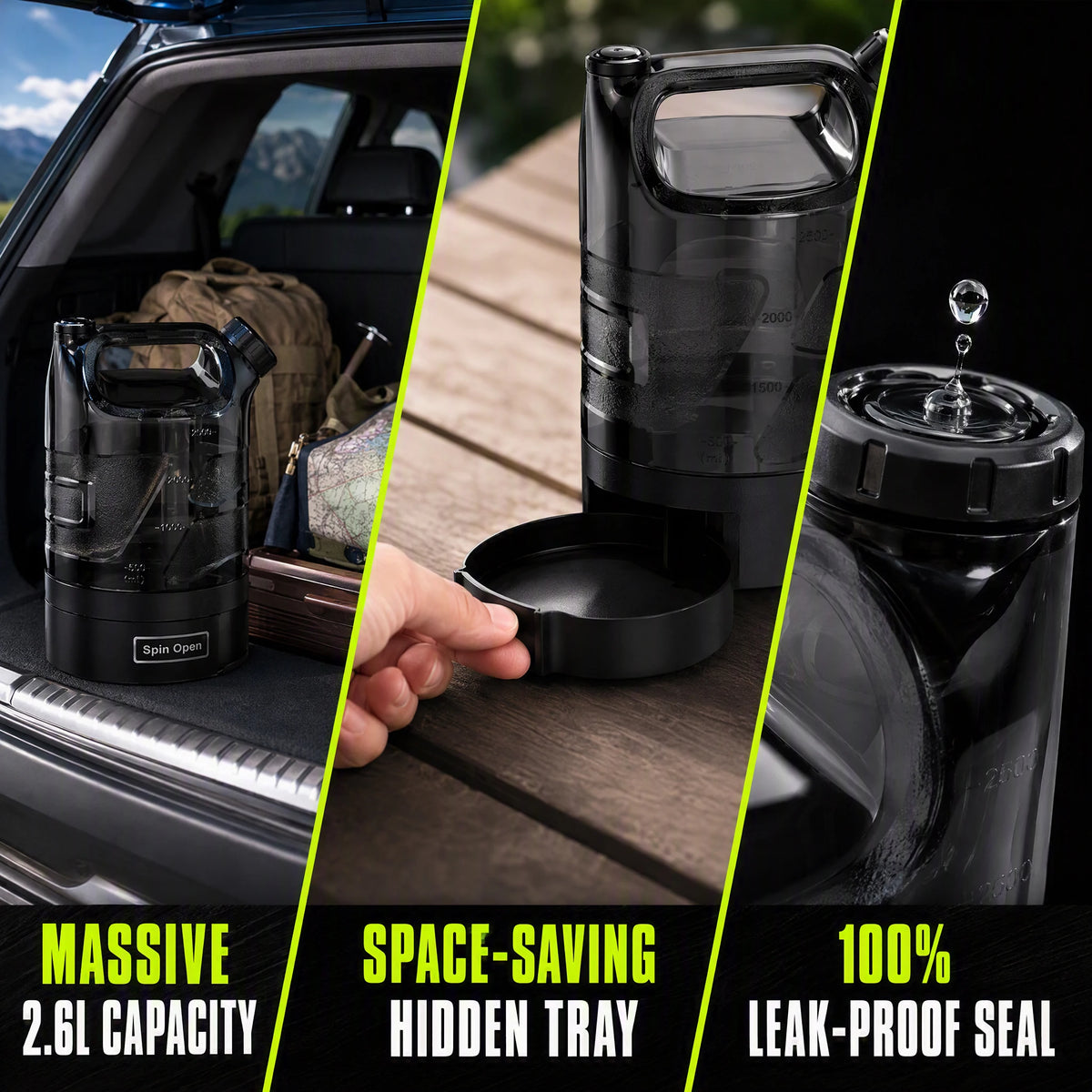 Portable 2.6L Dog Water Dispenser 🐶💧
