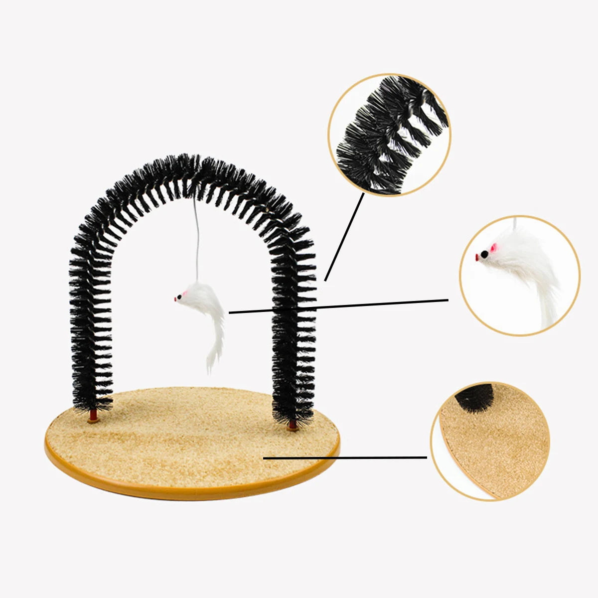 Cat Arch Self-Groomer
