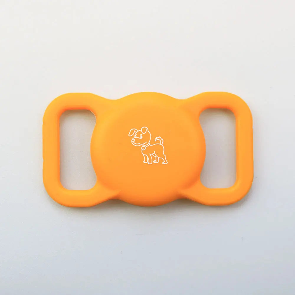 GlowPaw Silicone AirTag Holder for Cat & Dog Collars